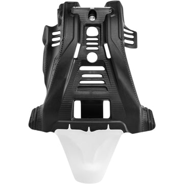 Acerbis Skid Plate - Black/White - Yamaha - YZ 125 2780601007
