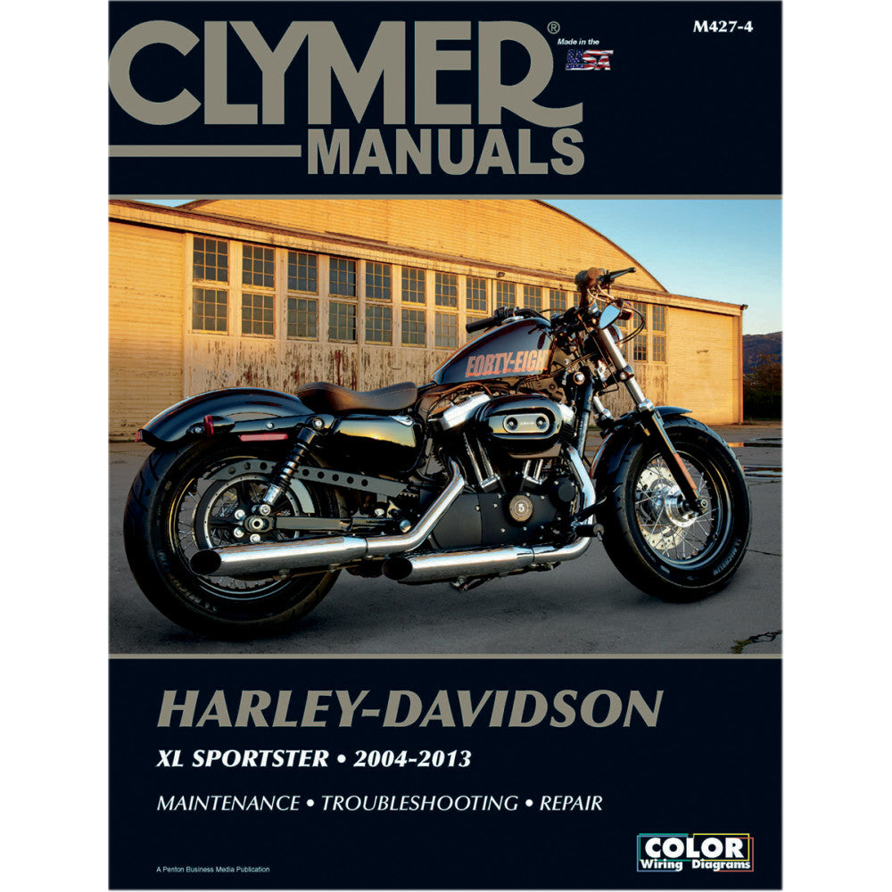 CLYMER Manual - Harley-Davidson - XL Sportster '04-'13 CM4274