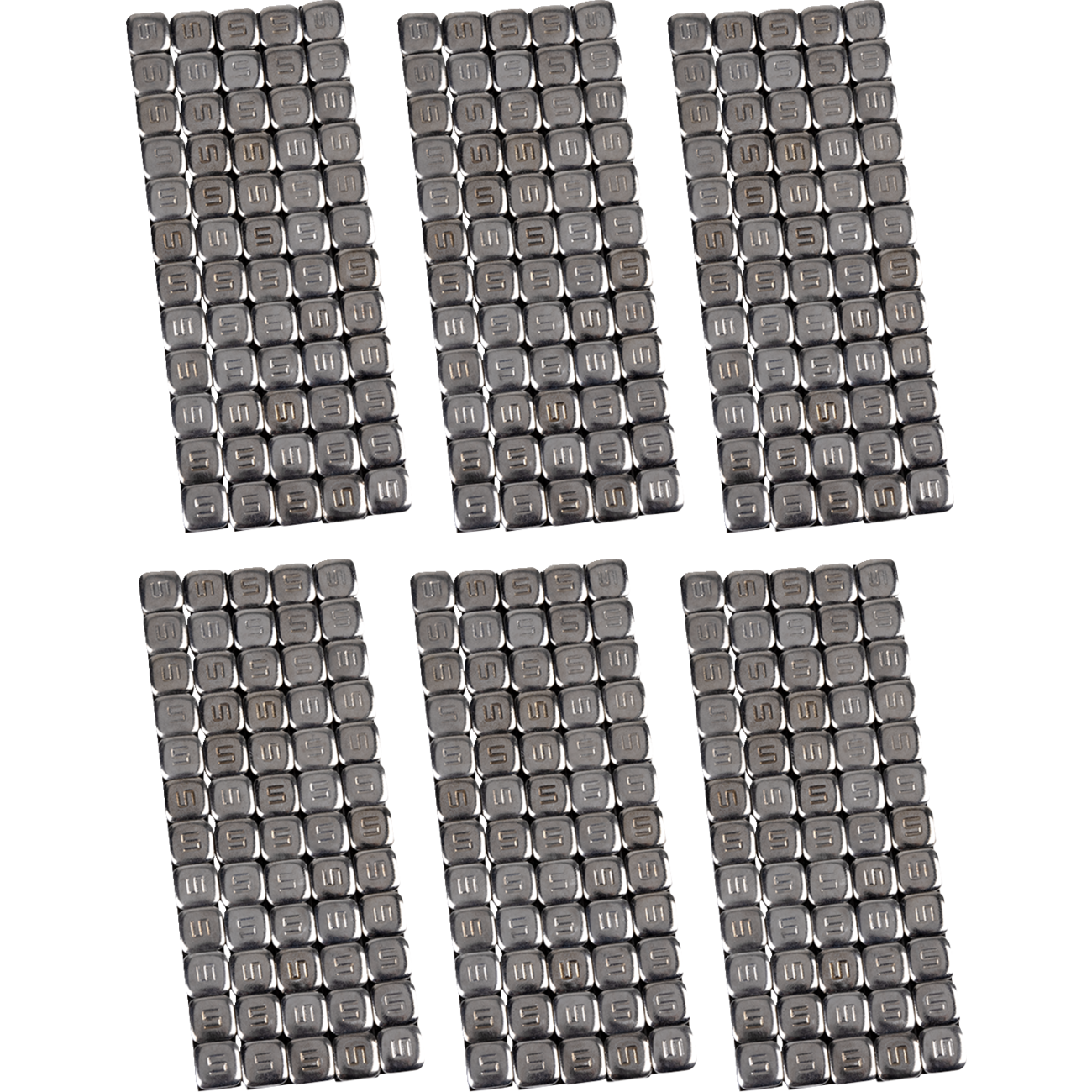 WHEEL WEIGHTS 5 GRAM CHROME 360 PIECE/BOX by Western Power Sports