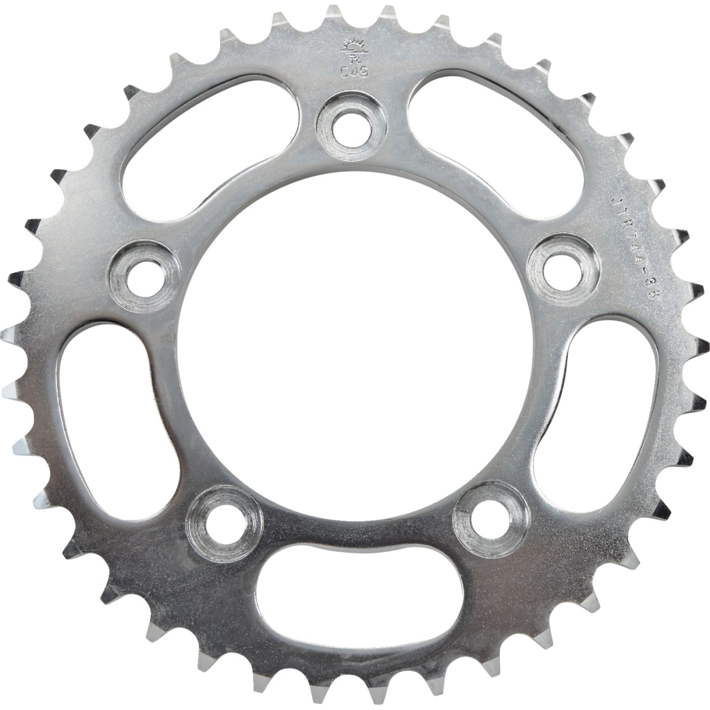 JT SPROCKETS Rear Sprocket - 38 Tooth - 749S JTR744.38 by JT Rear Sprockets Steel Type
