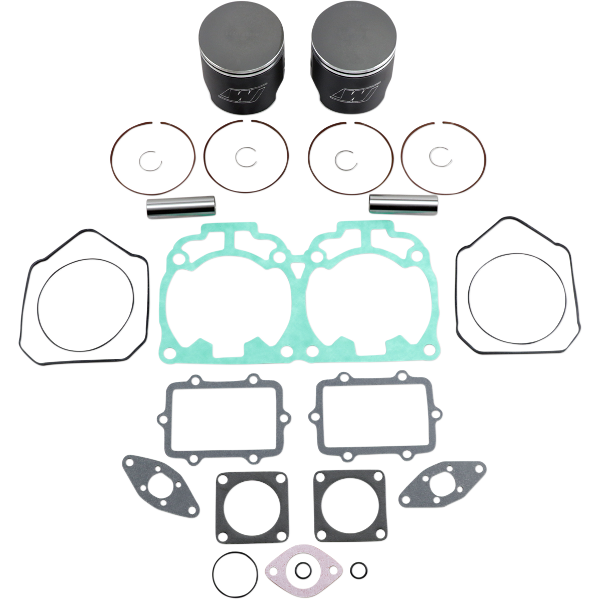 Wiseco Piston Kit with Gaskets - 83.00 mm -793 Engine Type - Ski-Doo SK1347
