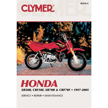 CLYMER Manual - Honda - XR50 / XR70R / CRF50F / CRF70F CM3193