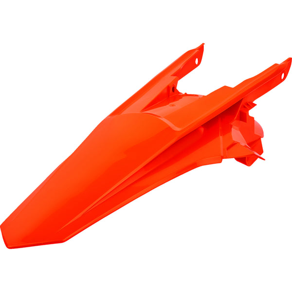 POLISPORT Fender - Rear - Fluorescent Orange - SX/SX-F 8595500006 by Polisport