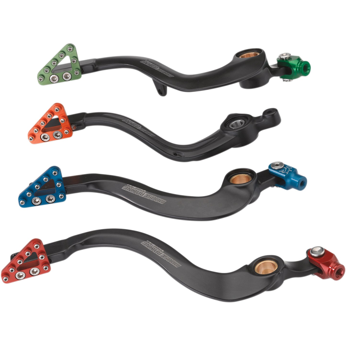 Moose Racing Brake Pedal - Red - Honda 82-0101-21-11