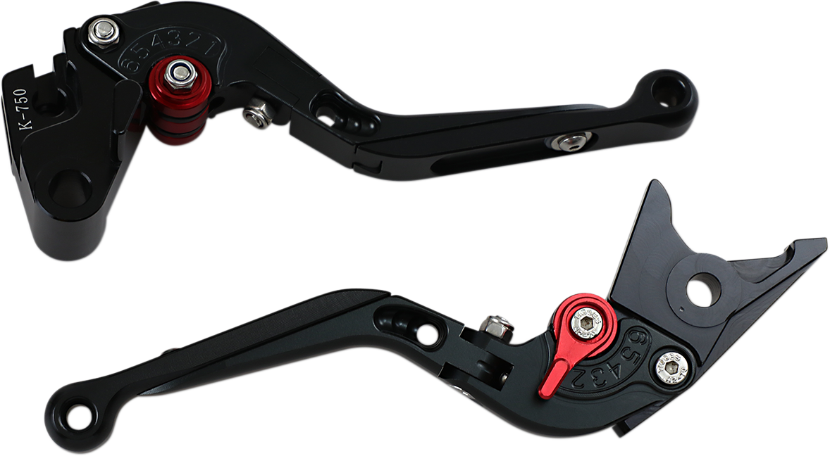 MGP MGP Brake and Clutch Lever Set - Black 51701-2600