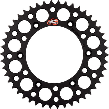 RENTHAL Rear Sprocket - Aluminum - 46 Tooth - Black - KTM/Husqvarna/Gas Gas 224U-520-46GPBK