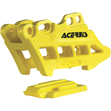Acerbis Complete Chain Guide Block - Yellow - Suzuki 2410980005