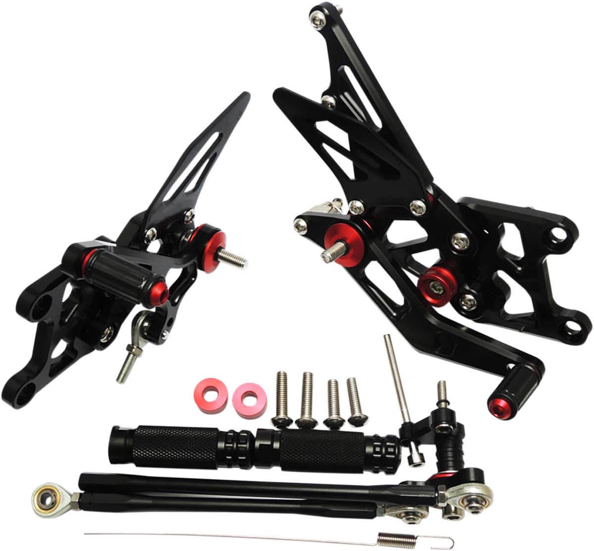 MGP MGP Rearset - Black - Honda 40901-2500