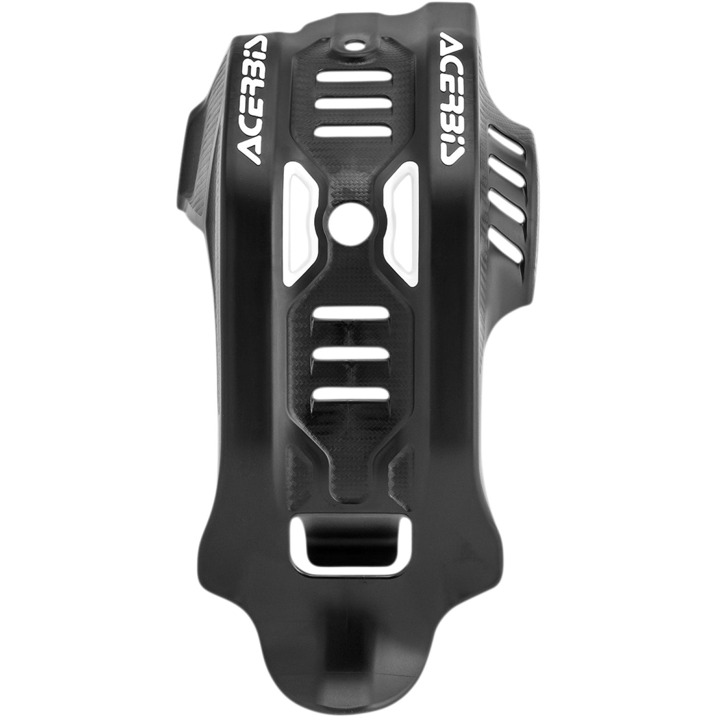 Acerbis Skid Plate - Large - Black/White - Husqvarna 2791661007