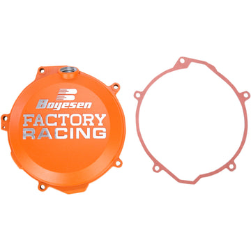 BOYESEN Clutch Cover - Orange - KTM CC-44AO