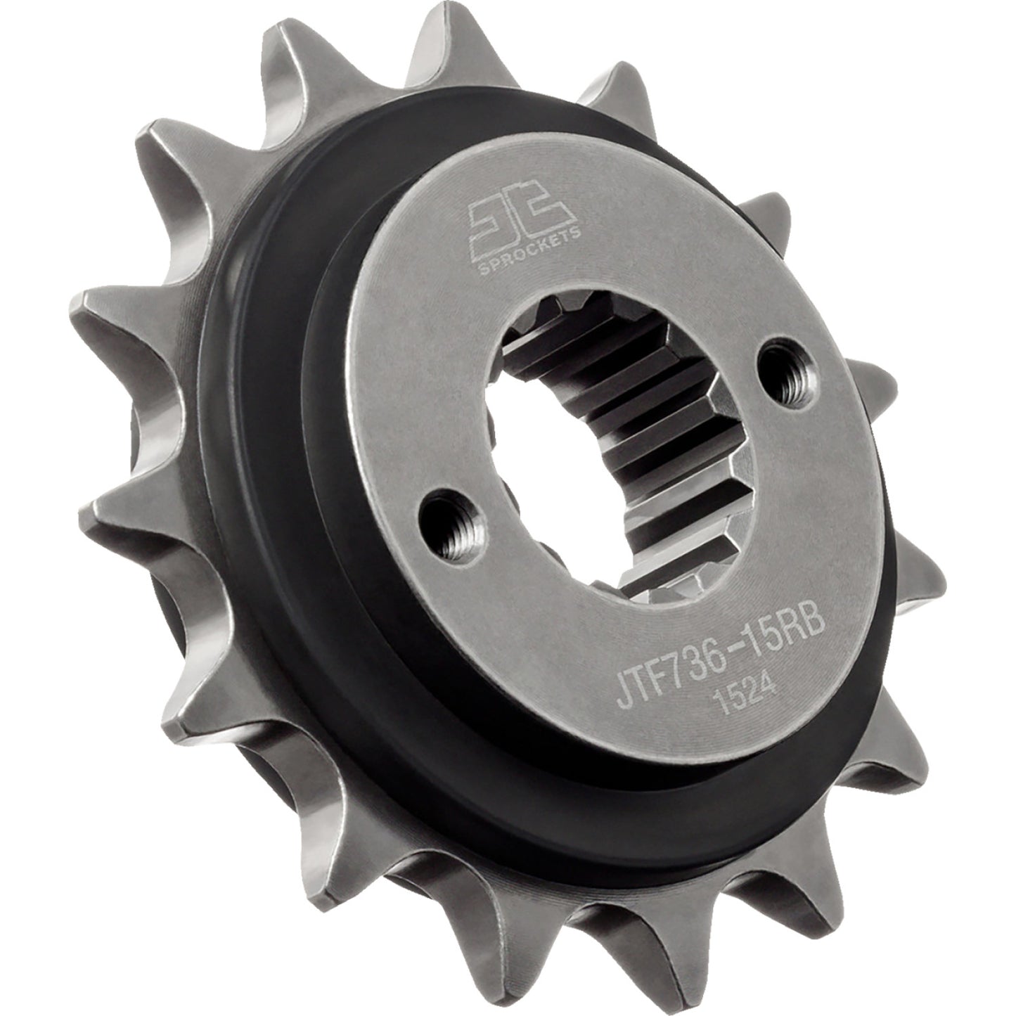 JT SPROCKETS Front Sprocket - Rubber Cushioned - 15 Tooth - Ducati JTF736.15RB by JT Countershaft Sprockets Steel