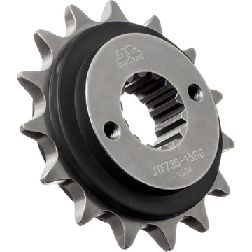 JT SPROCKETS Front Sprocket - Rubber Cushioned - 15 Tooth - Ducati JTF736.15RB by JT Countershaft Sprockets Steel