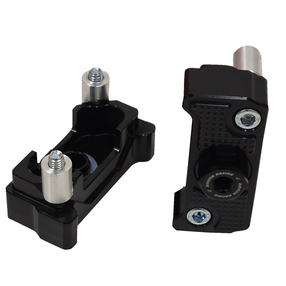 DRIVEN RACING Captive Axle Block Sliders - Black DRCAX-204BK