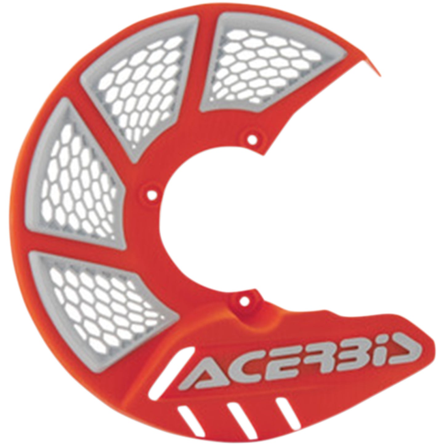 Acerbis X-Brake Disc Cover - '16 Orange/White 2449495226
