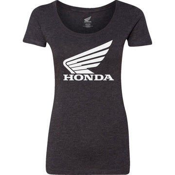 Honda Apparel Women's Honda Wing T-Shirt - Black - Medium NP21S-L3030-M | T Shirts Ladies