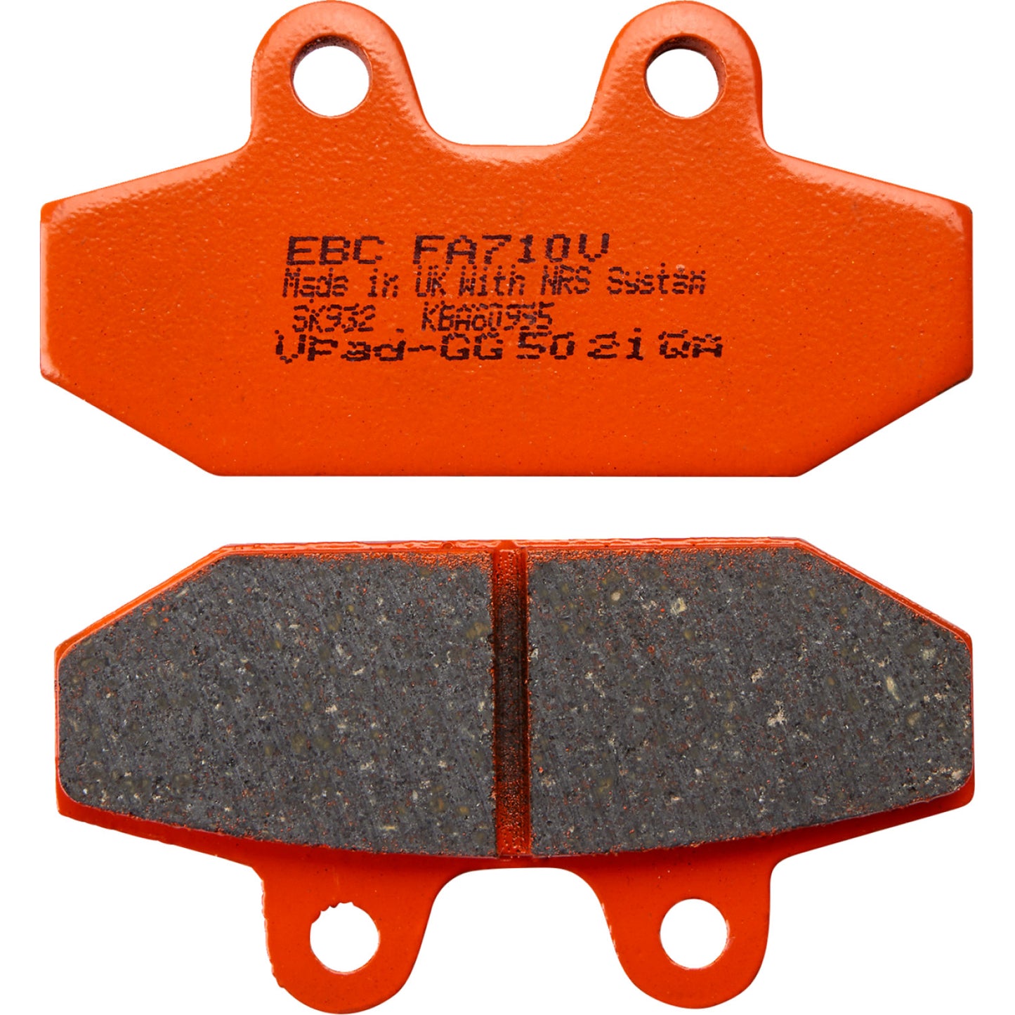 EBC Brake Pads - Softail - FA710V FA710V | Brake Pads Sintered Metal