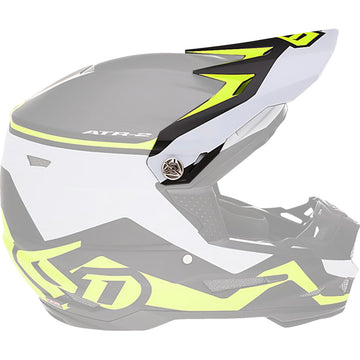 6D HELMETS ATR-2 Visor - Drive - Neon Yellow 72-6097