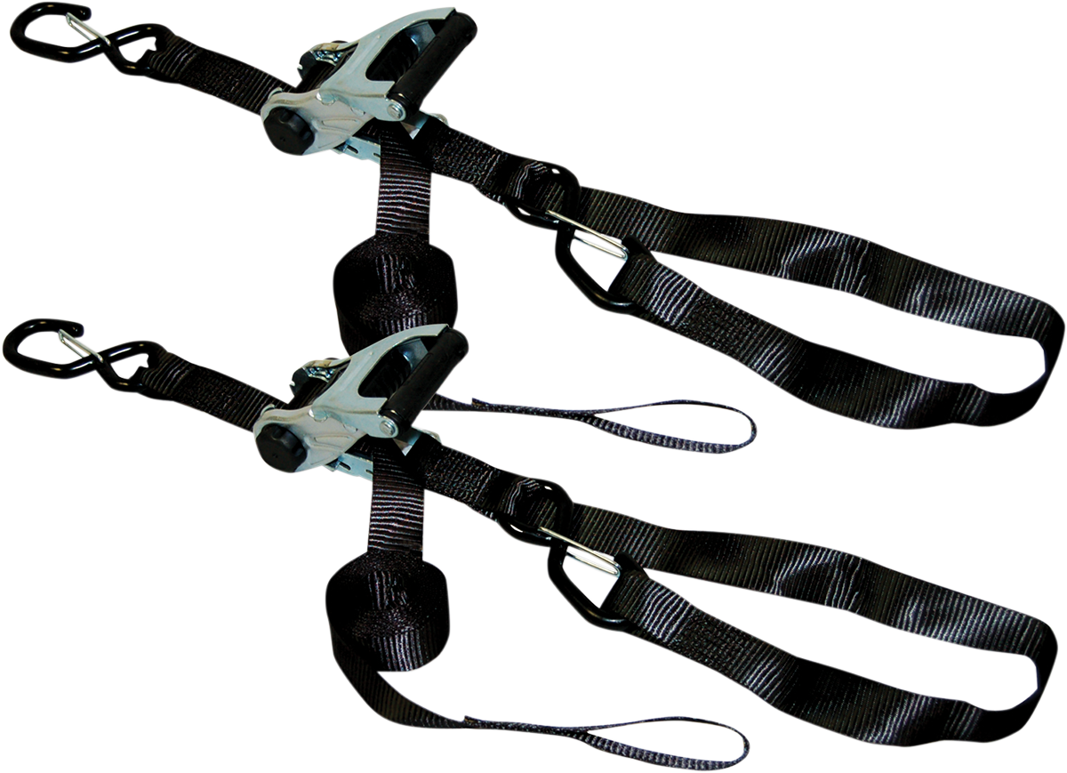Ancra Tie-Down - Heavy Duty - Black XR108-2P
