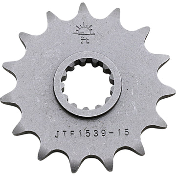 JT SPROCKETS Countershaft Sprocket - 15 Tooth JTF1539.15 by JT Countershaft Sprockets Steel