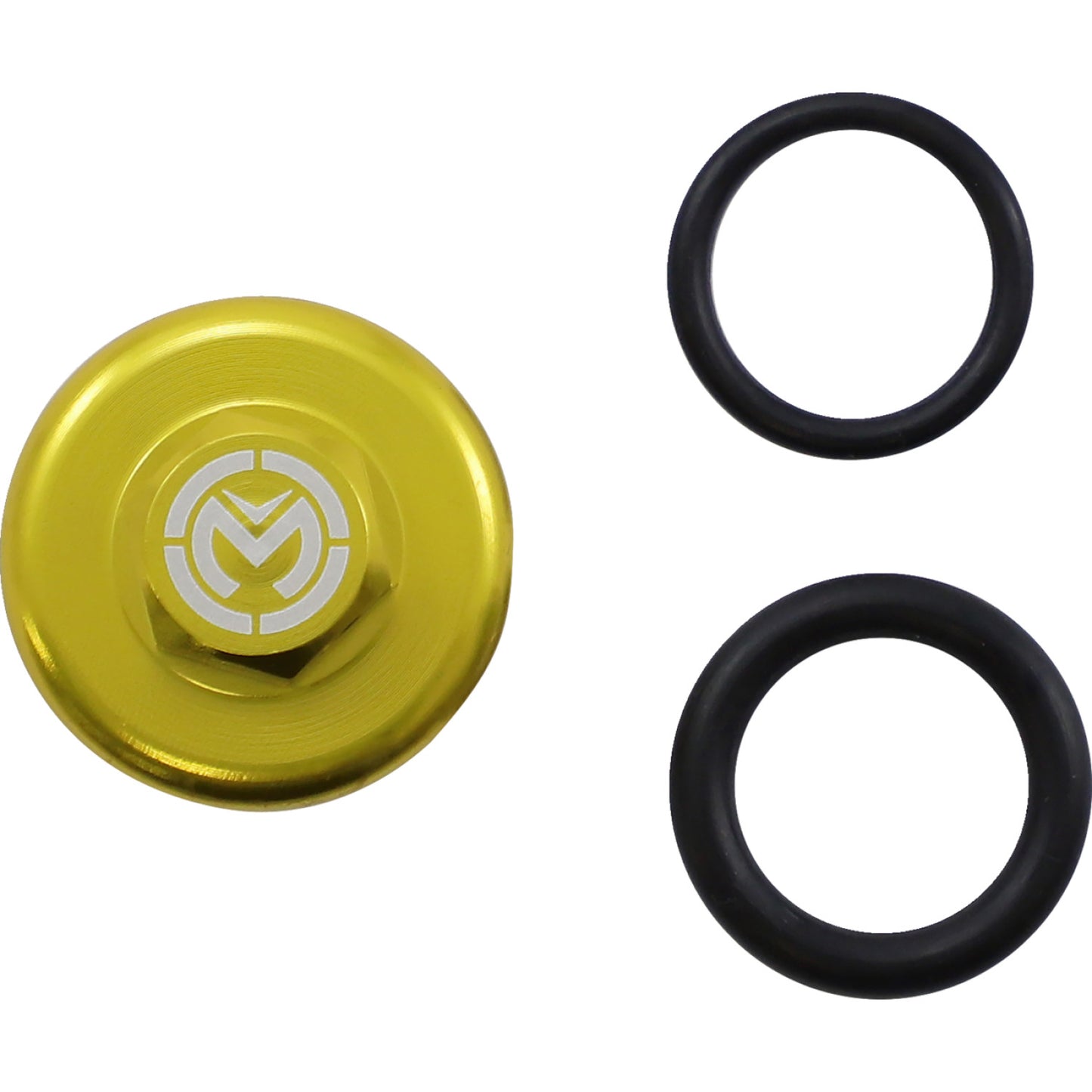Moose Racing Oil Cap - Yellow - Suzuki T14-6302Y