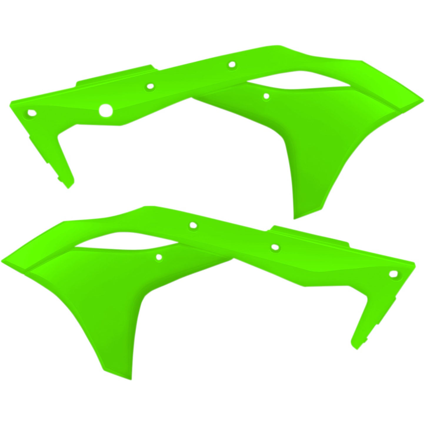 Acerbis Radiator Shrouds - Fluorescent Green 2630610235