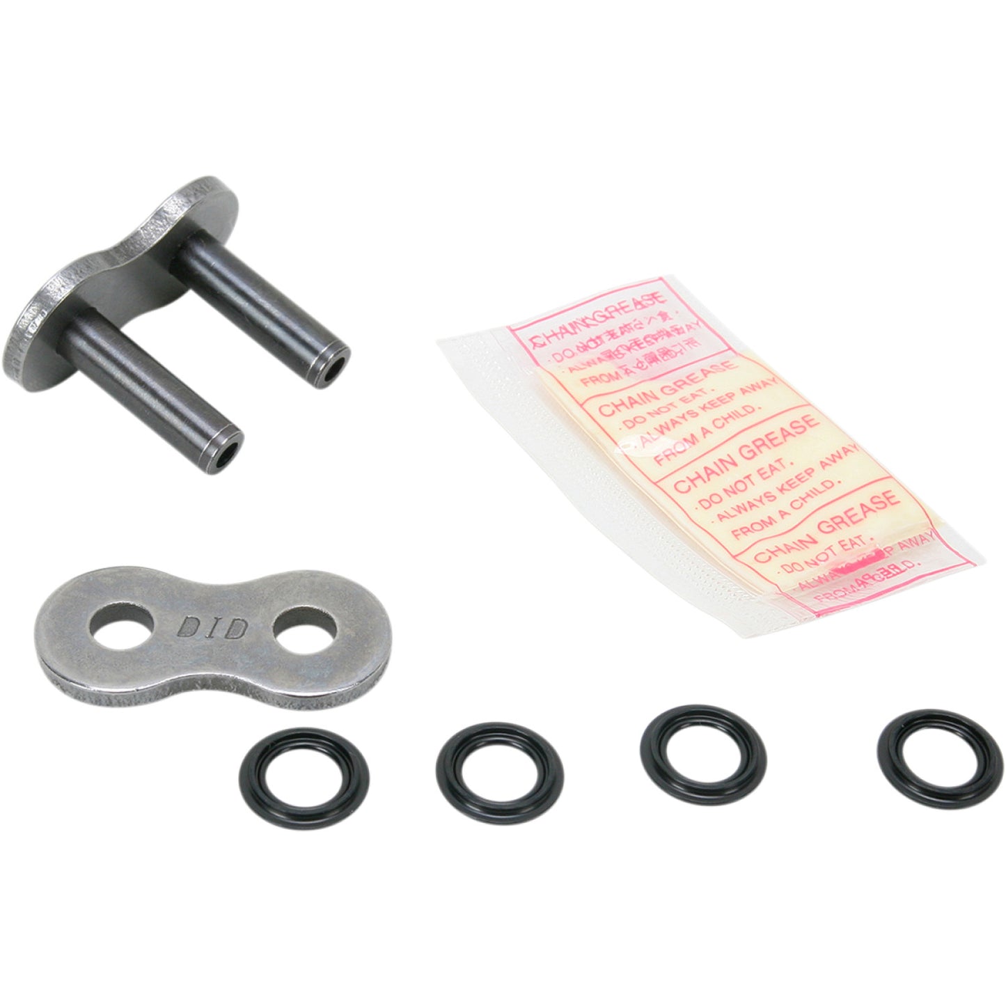 DID 530 ZVMX - Silver - Rivet Connecting Link ZJ530ZVMX | Drive Chain Links & Parts