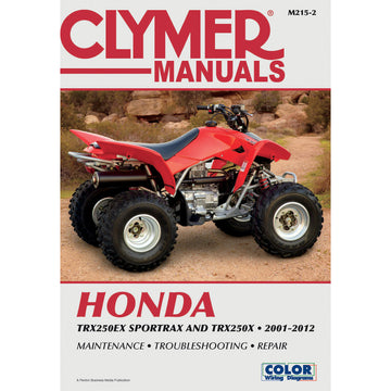 CLYMER Manual - Honda - TRX250 EX CM2152
