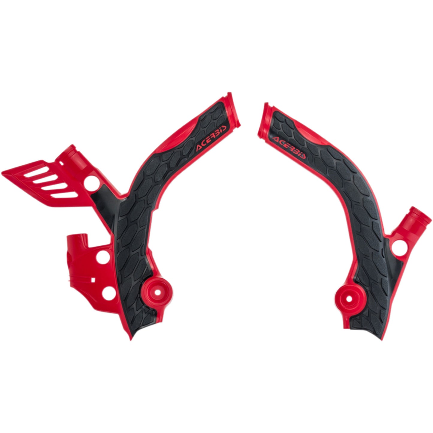 Acerbis X-Grip Frame Guards - Red/Black - Beta 2686561018