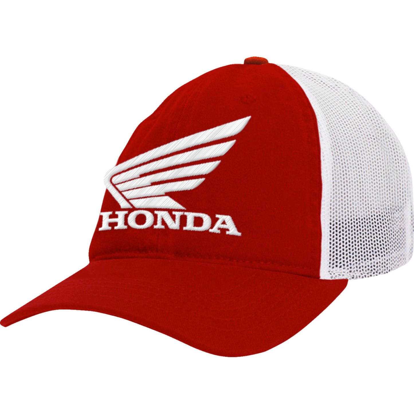 Honda Apparel Honda Trucker Hat - Red/White NP21A-H3161 | Caps & Hats