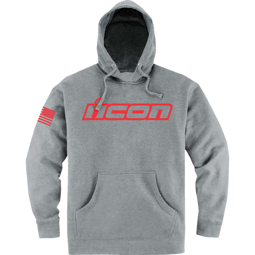 ICON Clasicon* Hoodie - Heather Gray - Medium 3050-6528