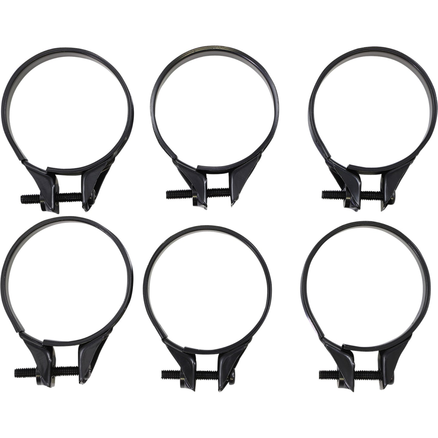 Moose Racing Carburetor Clamps - 41-44 mm - 6-Pack 110-1044