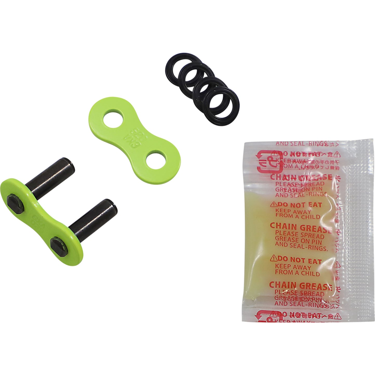 DID 520 VR - Rivet Connecting Link ZJ520VR46 | Drive Chain Links & Parts