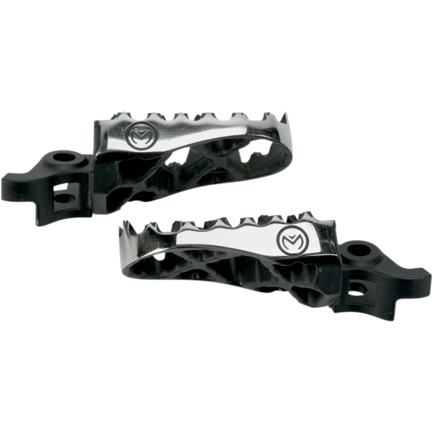 Moose Racing Hybrid Footpegs - 1/2" Offset - Kawasaki/Suzuki STKXF-5B