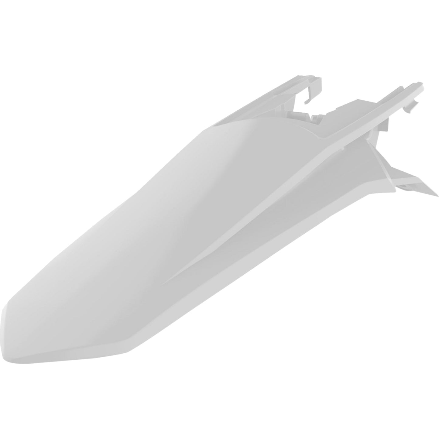 POLISPORT Fender - Rear - White - SX 85 8554700002 by Polisport