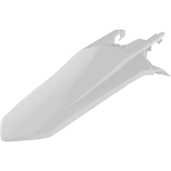 POLISPORT Fender - Rear - White - SX 85 8554700002 by Polisport