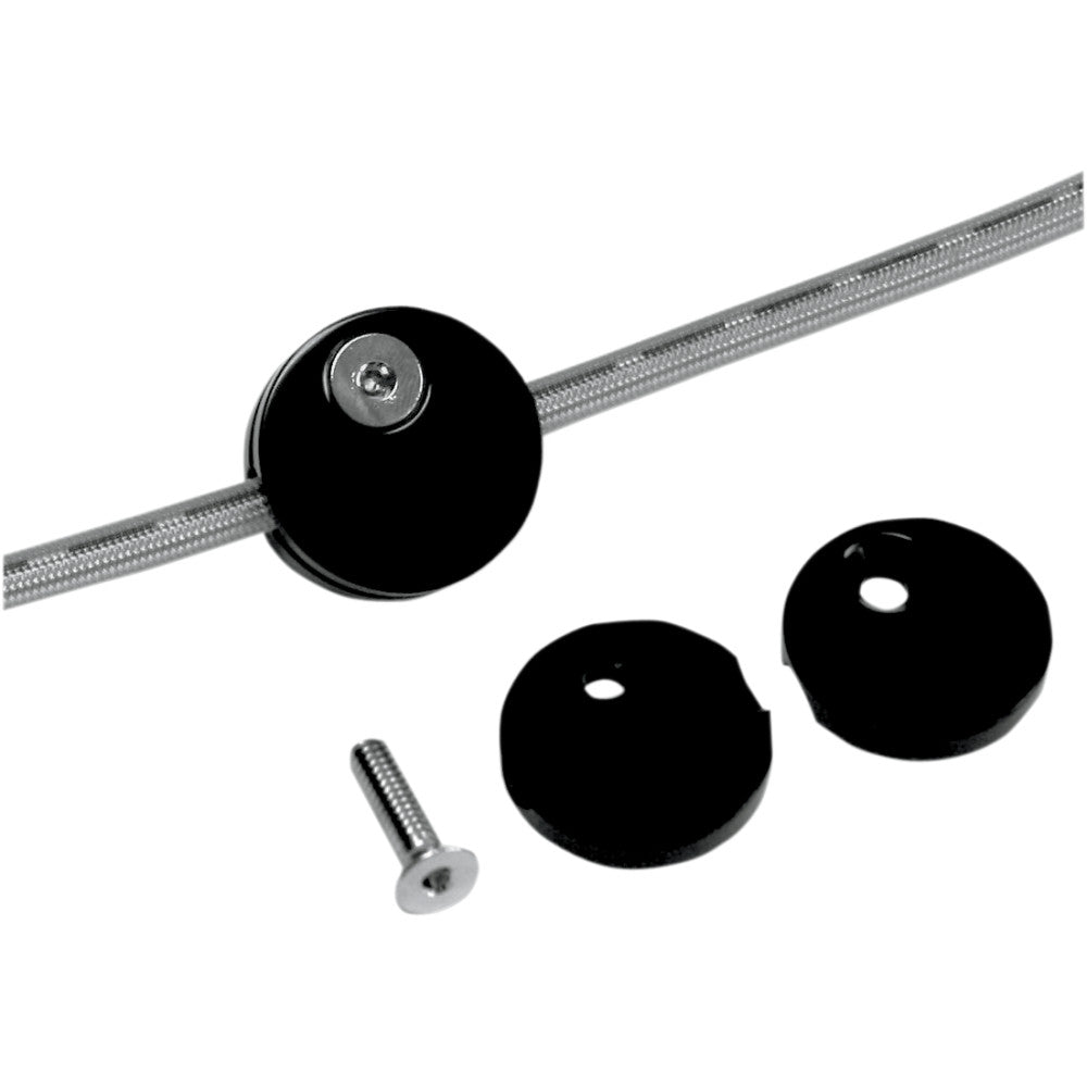 ACCUTRONIX Brake Line Sandwich - Black BLC001-B