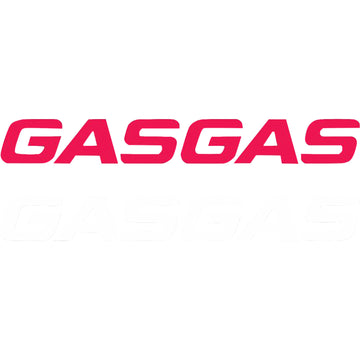 FACTORY EFFEX Die-Cut Decal - 1' - Gas Gas Red 28-94702