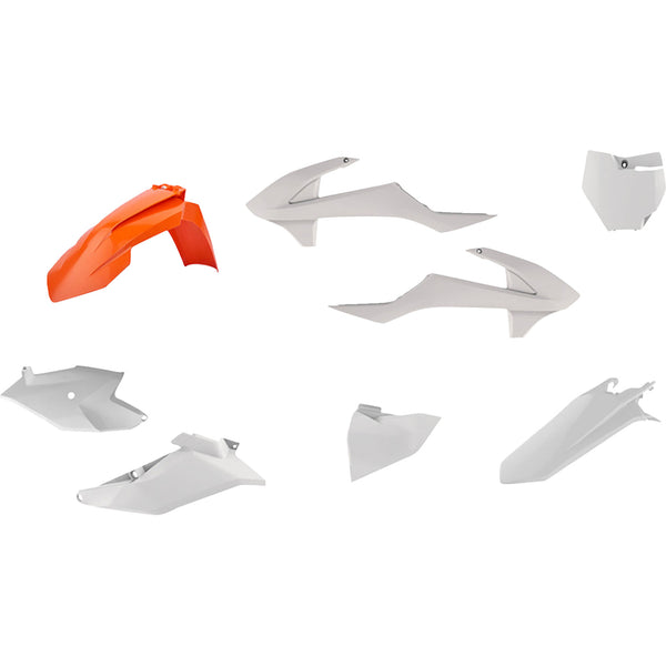 POLISPORT Body Kit - OEM Orange/White - SX 85 90826 by Polisport