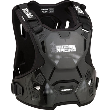 Moose Racing Youth Agroid* Chest Guard - Black - S/M 2701-1116