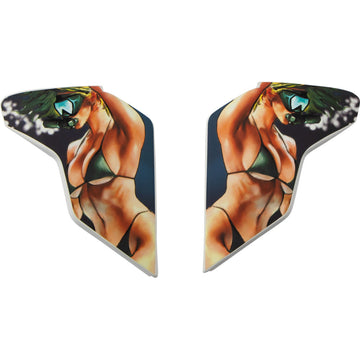 ICON Airflite* Side Plates - Pleasuredome4 - Blue 0133-1409