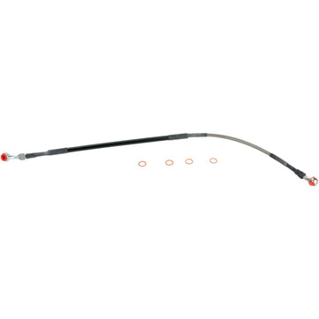 Moose Racing Brake Line - Rear - Stainless Steel - Yamaha Y01-2021