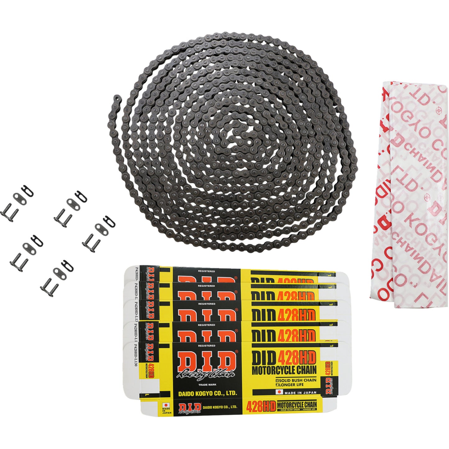 DID 428H - Standard Series Chain - 25 Feet 428HX25FT | Drive Chain Heavy Duty Non Oring