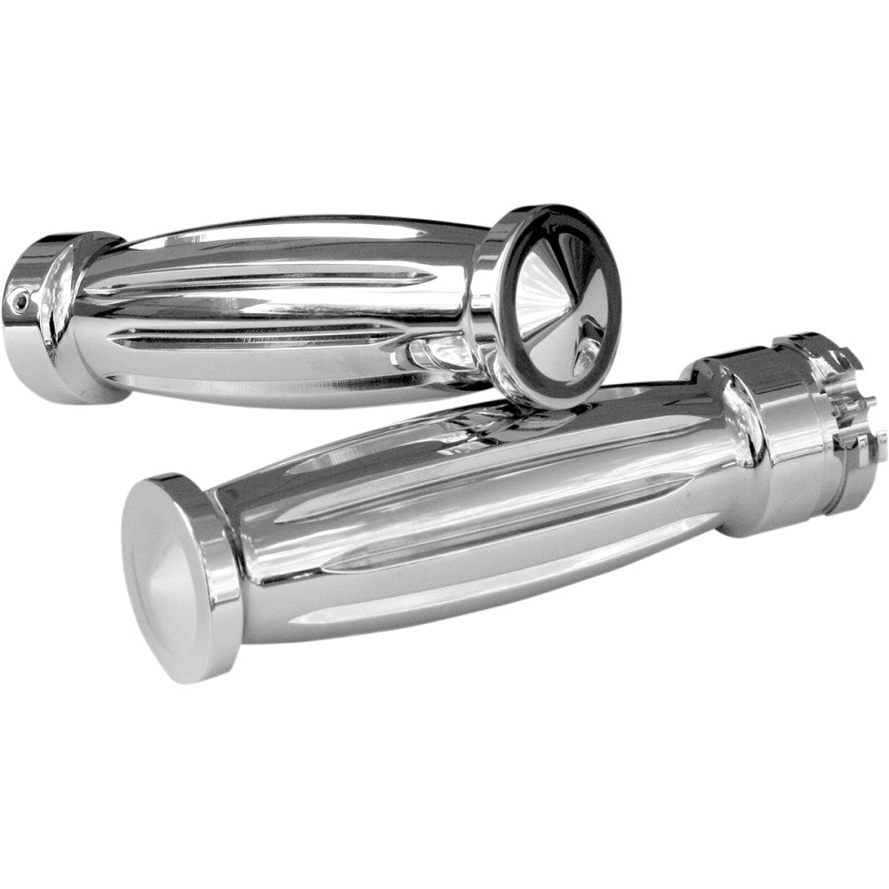 ACCUTRONIX Custom Grips - Diamond - Cable - Chrome GR100-IC