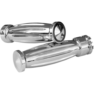 ACCUTRONIX Custom Grips - Diamond - Cable - Chrome GR100-IC