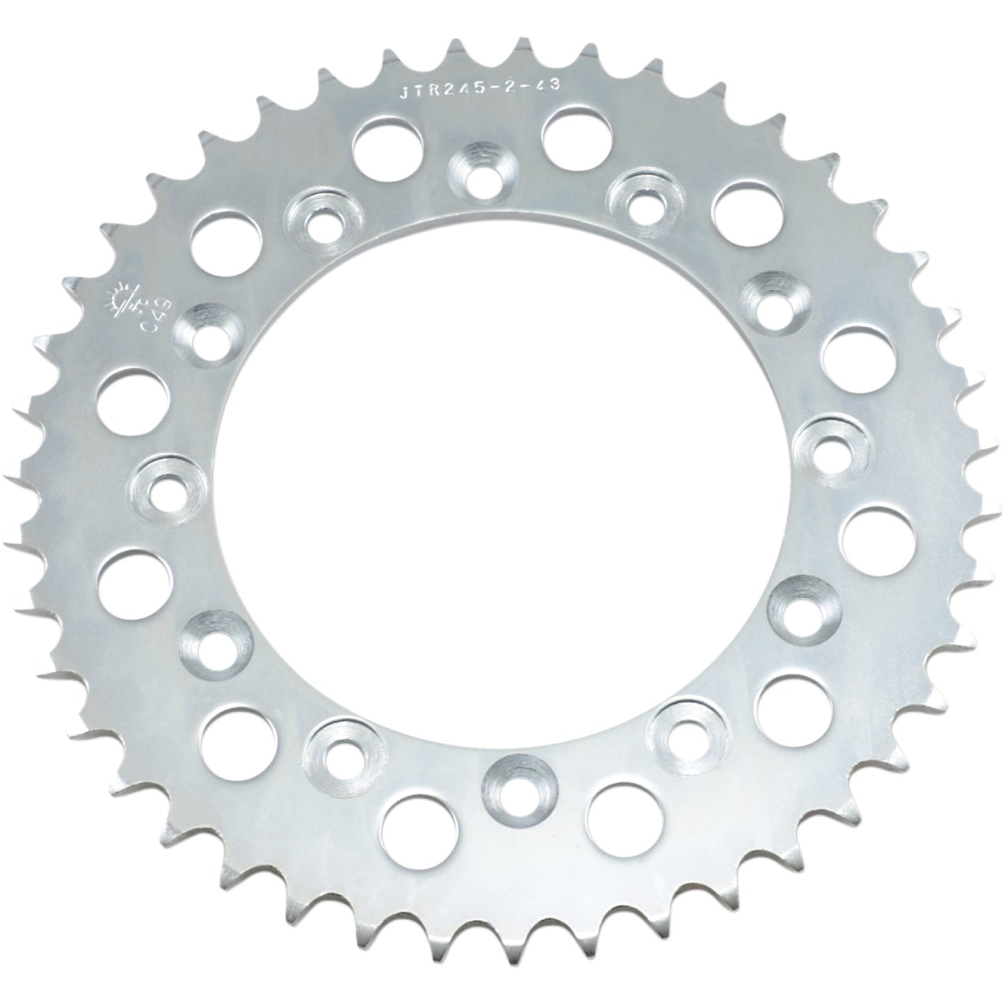 JT SPROCKETS Sprocket - Rear - Honda - 43-Tooth JTR245/2.43 by JT Rear Sprockets Steel Type