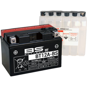 BS Battery Battery - BT12A-BS (YT) 300602
