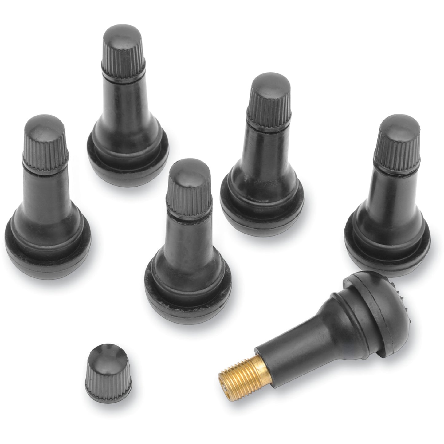 K&L Supply Valve Stem - Straight - Rubber 32-8219 | Valve Stems Cores