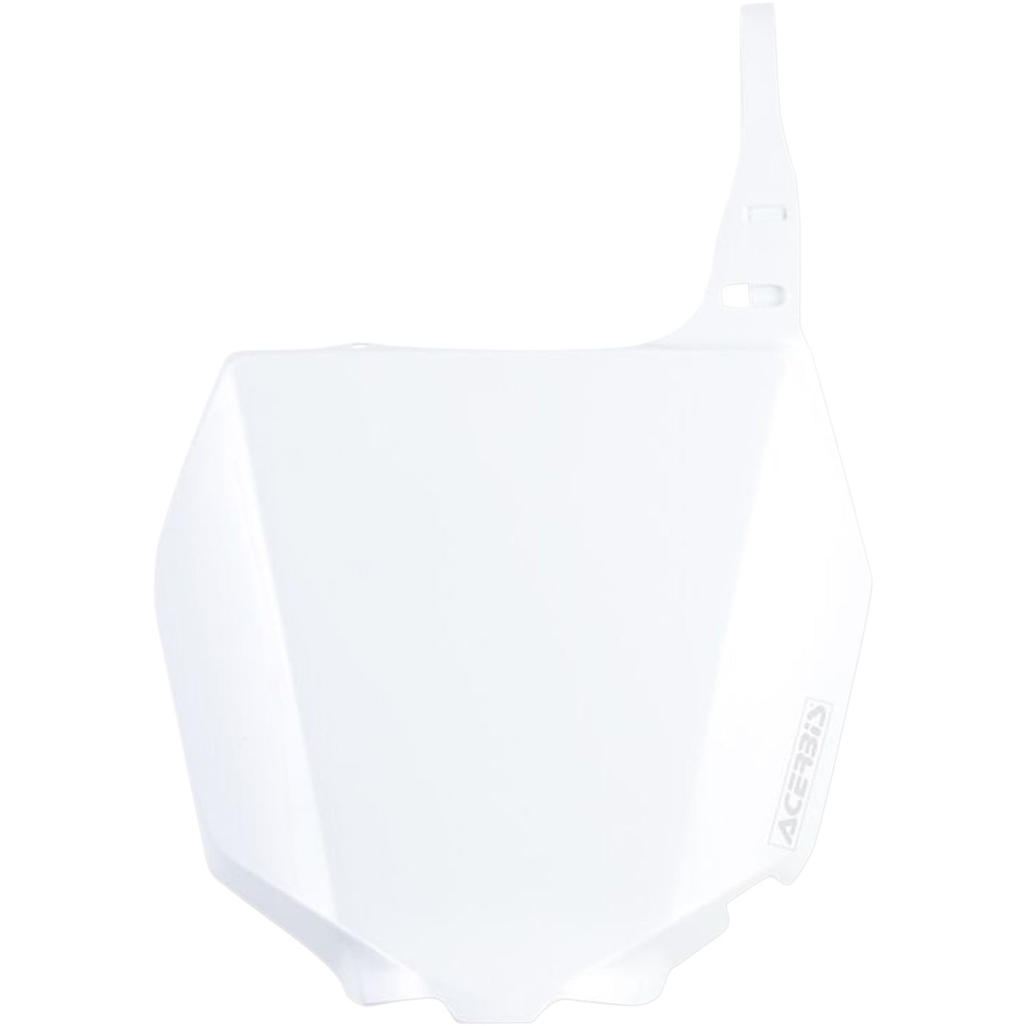 Acerbis Front Number Plate - White 2042340002