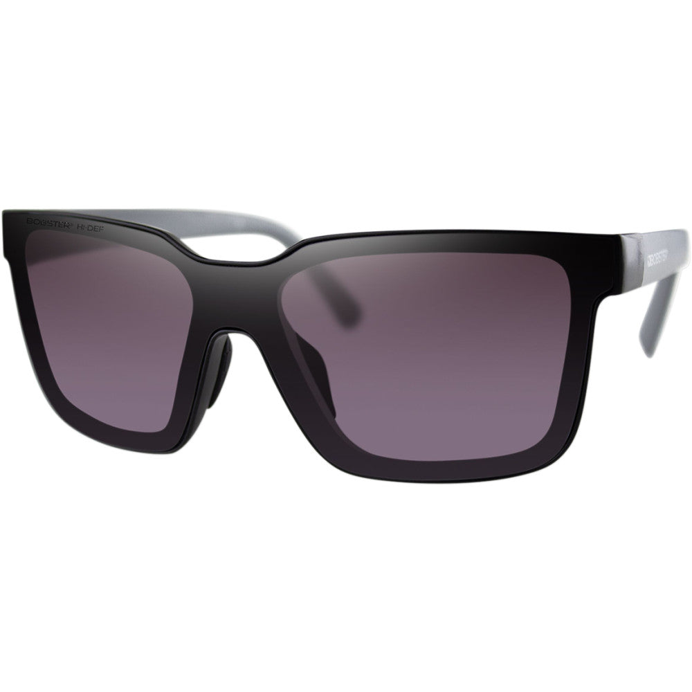 BOBSTER Boost Sunglasses - Matte Black Gray Temples - Purple Mirror Lens BBST001H