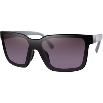BOBSTER Boost Sunglasses - Matte Black Gray Temples - Purple Mirror Lens BBST001H
